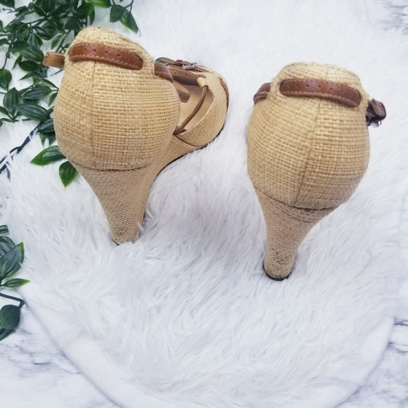 Cole Haan Nantucket Air Max Wedge Sandal EUC - Picture 5 of 8